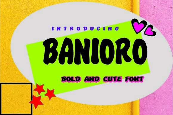 Banioro: A Display Font That Makes Your Brand Look Instantly Polished