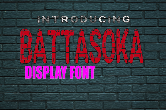 BattaSoka: A Vintage Display Font That Strengthens Your Brand