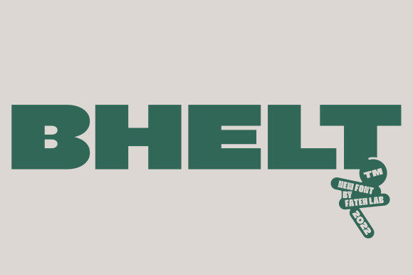Bhelt Display Font for Handmade Labels & Printables