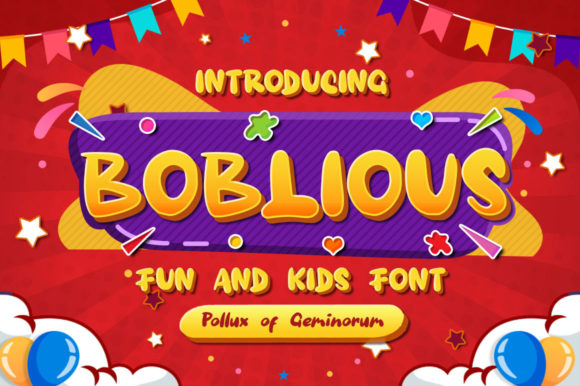 Boblious: A Bold, Warm Display Font That Earns Its Space