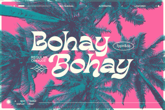 Bohay Font: A Display Typeface That Elevates Digital Branding