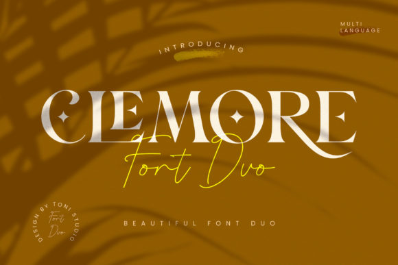 Clemore Duo: A Strategic Serif & Script Font for Marketers