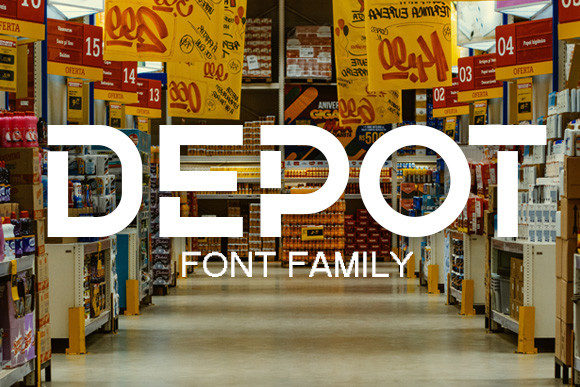 Depot: A Refined Sans Serif Display Font for Editorial Calm