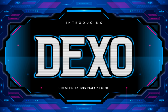 Dexo: A Bold Display Font That Commands Attention