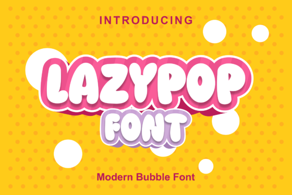 Lazypop: A Display Font That Makes Campaigns Feel Lighter