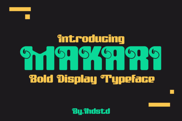 Makari: A Display Font That Anchors Editorial Mood