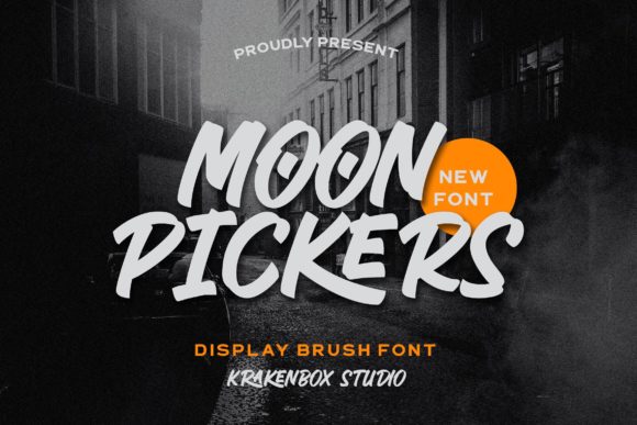 Moon Pickers: A Display Font That Builds Brand Trust