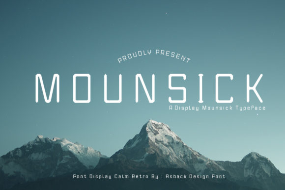 Mountsick: A Bold Display Font for Scroll-Stopping Marketing