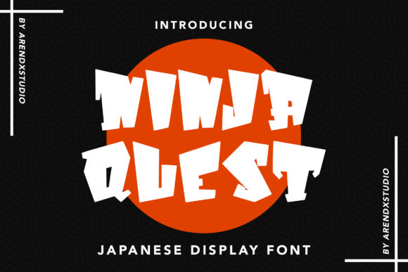 Ninja Quest: A Display Font That Cuts Through the Feed