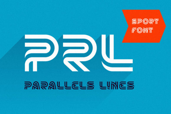 Parallels Lines: A Display Font That Makes Your Brand Look Polished