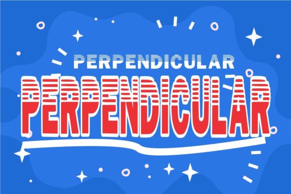 Perpendicular: A Bold Display Font for Scroll-Stopping Campaigns