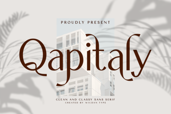 Qapitaly: A Thoughtful Sans Serif for Brand Identity Work