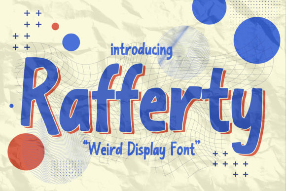 Rafferty: A Bold Paint-Brushed Display Font for Real Branding Work