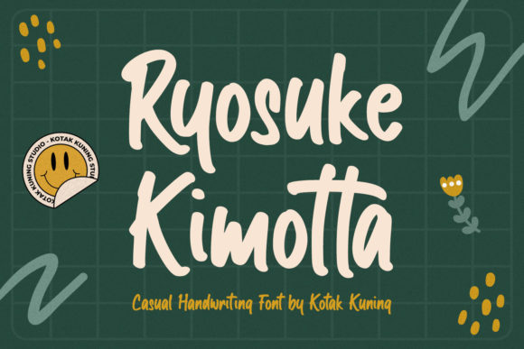 Ryosuke Kimotta: A Vintage Display Font That Elevates Real Branding