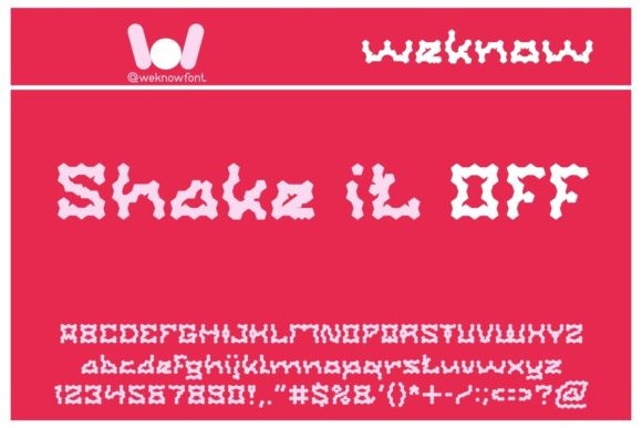 Shake It Off: A Display Font That Moves Campaigns