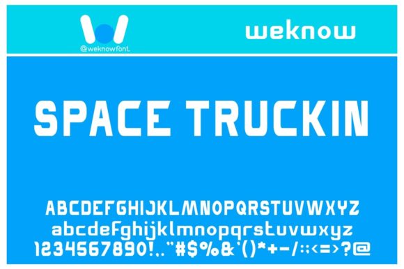 Space Truckin: A Display Font That Lifts Your Digital Brand