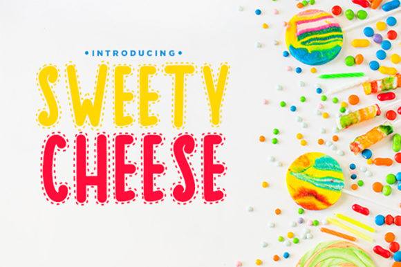 Sweety Cheese: A Whimsical Display Font for Playful Brand Identities