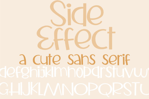 ZP Side Effect: A Clean, Confident Sans Serif for Small Business Branding